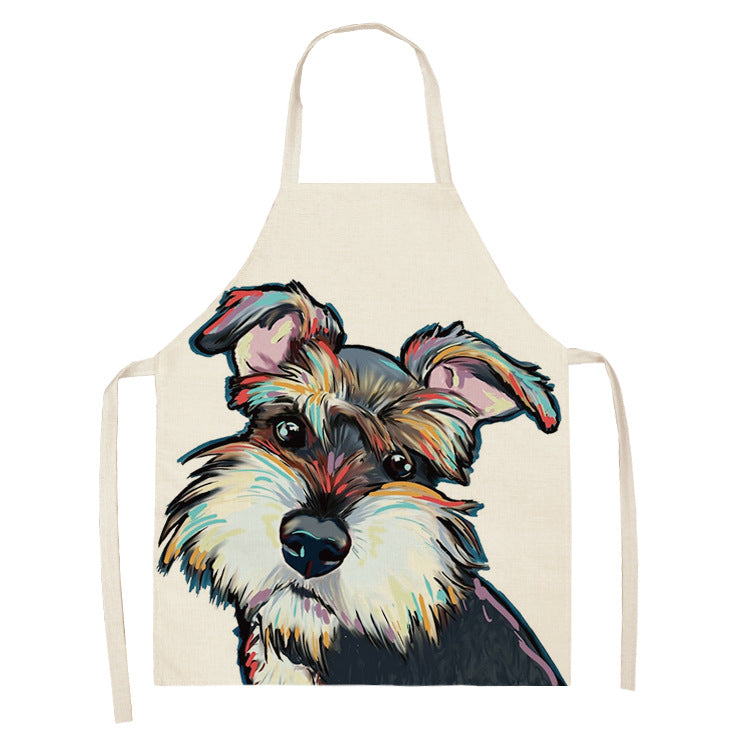 Dacron apron of dog animal series