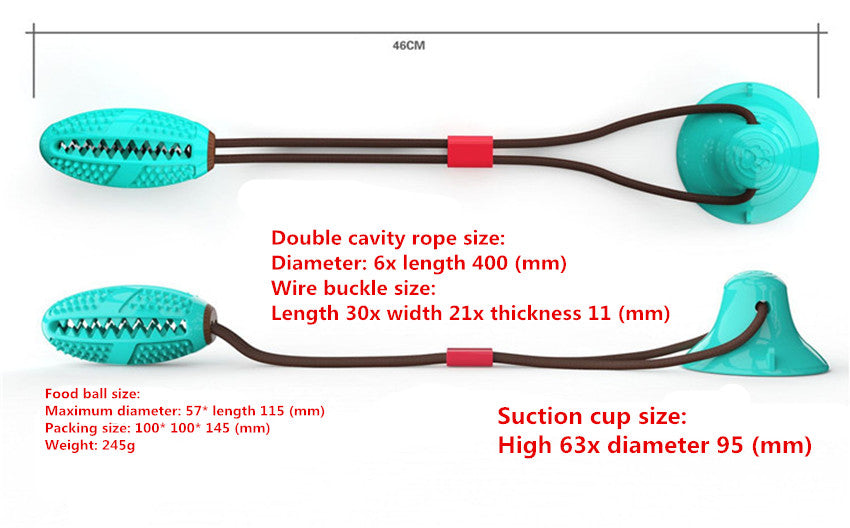 Suction cup molar toy