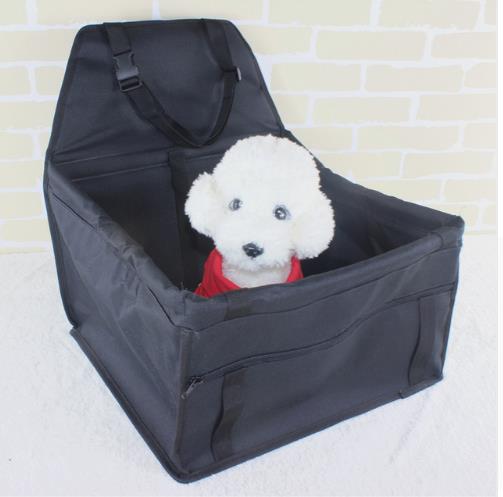 Dog Bag Basket Pet Products Fine joy Pet Dog Carrier Car-Carrying Car Seat Pad Safe Carry House Cat Puppy Bag Car Travel Basket