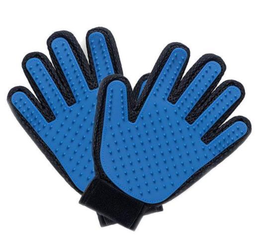 Hair removal gloves