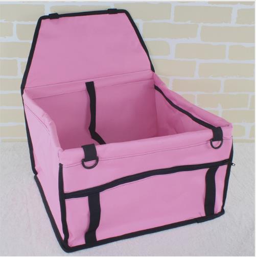 Dog Bag Basket Pet Products Fine joy Pet Dog Carrier Car-Carrying Car Seat Pad Safe Carry House Cat Puppy Bag Car Travel Basket