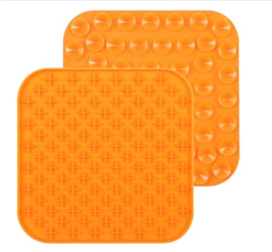 FeedPet? Easy to Lick Slow Feeder Feeding Silicone Dispensing Mat for All Pets