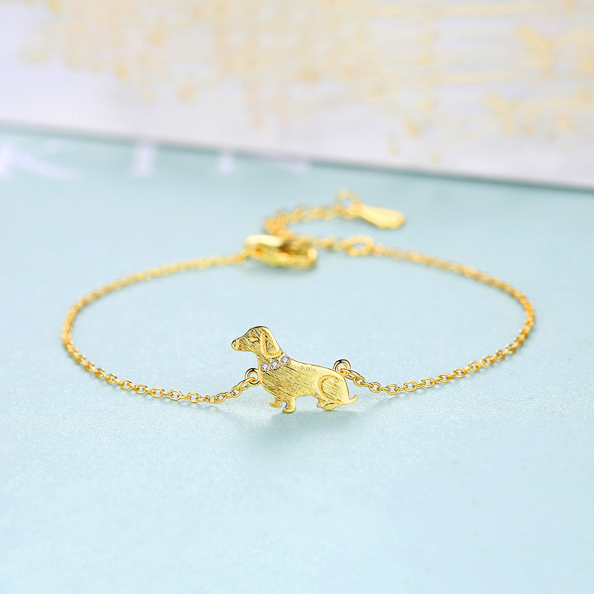 Playful dog bracelet