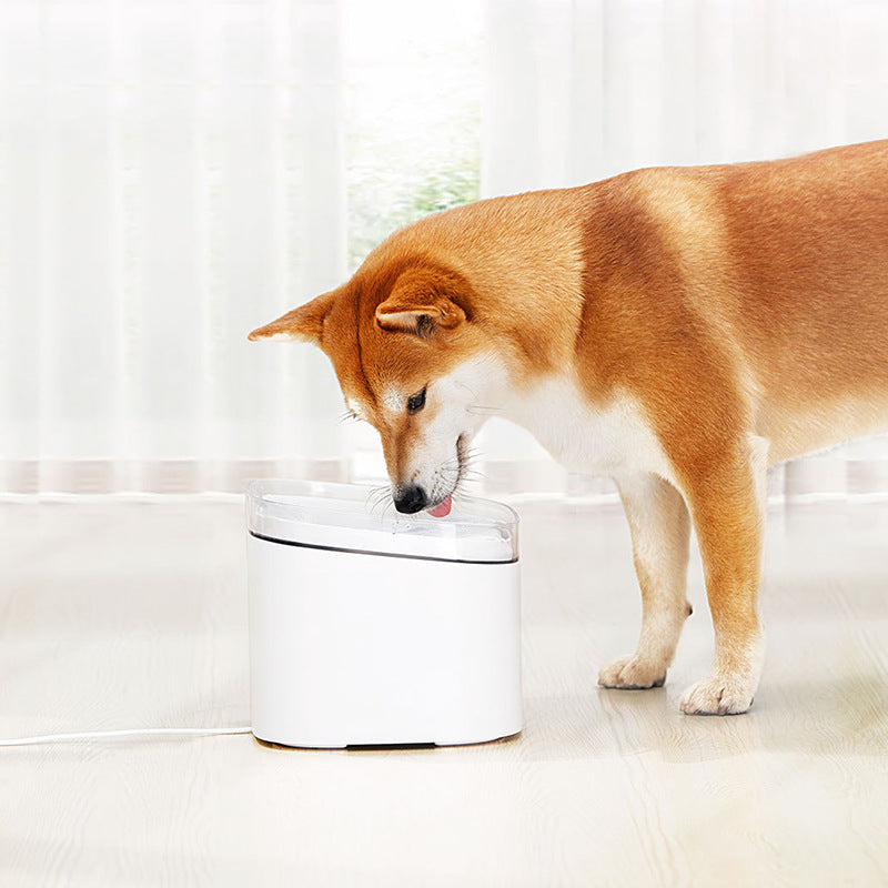 Running water automatic circulation pet waterer