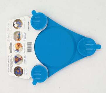 Slow treater pet slow food bowl slow food dish silicone sucker stick glass wall slip transfer attention