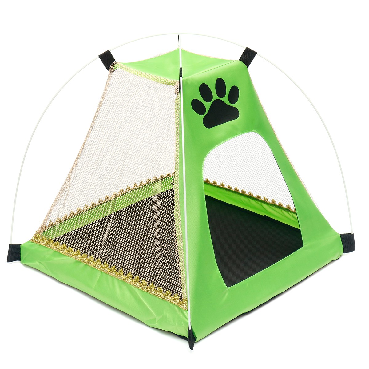 Breathable pet tent foldable portable dog cat home washable dog kennel