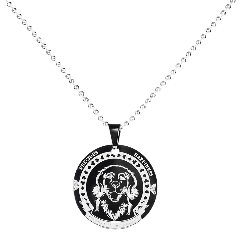 Anti-lost engraving dog stainless steel listing