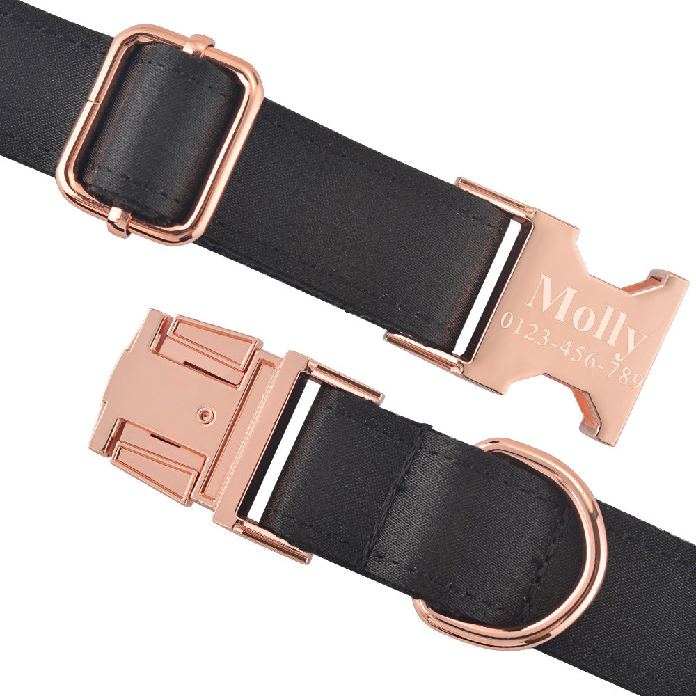 Lettering anti-lost collar famous dog collar
