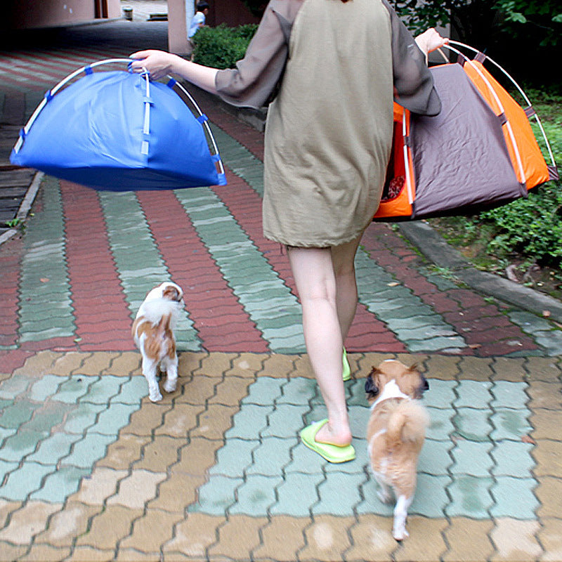 Pet nest puppy outdoor sunscreen tent
