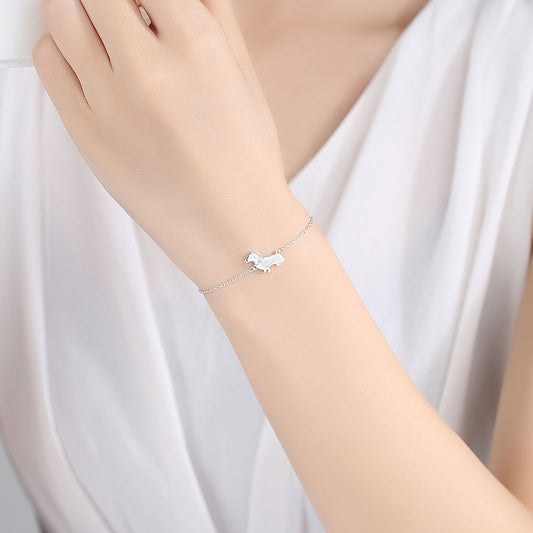 Playful dog bracelet
