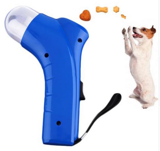 New Pet Food Catapult Feeder  LAUNCHER funny Dog toy